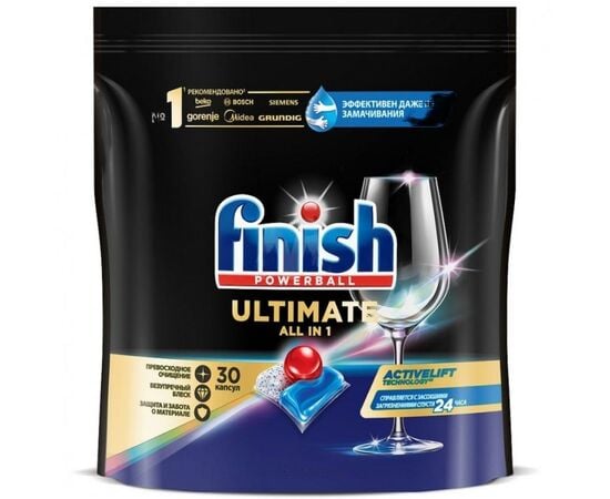 Таблетка для посудомоечной машины Finish Ultimate 30шт