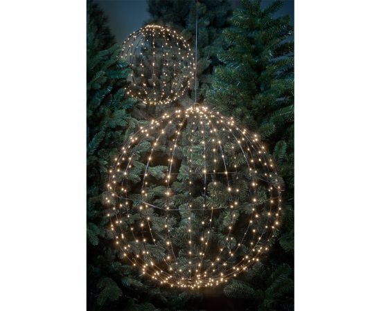 Christmas decoration ball 260 led IP44 with timer - d40cm