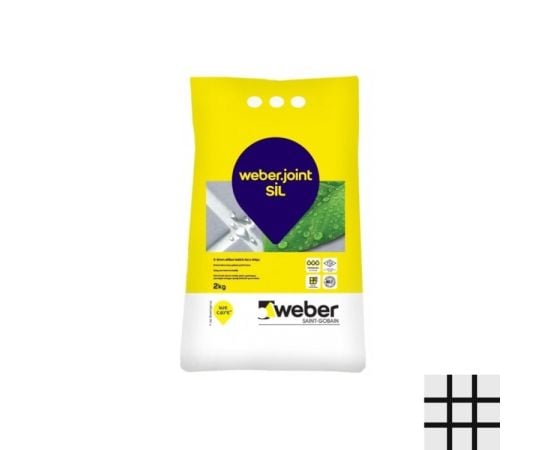 Grout for seams Weber.joint SIL 2 kg 413 black