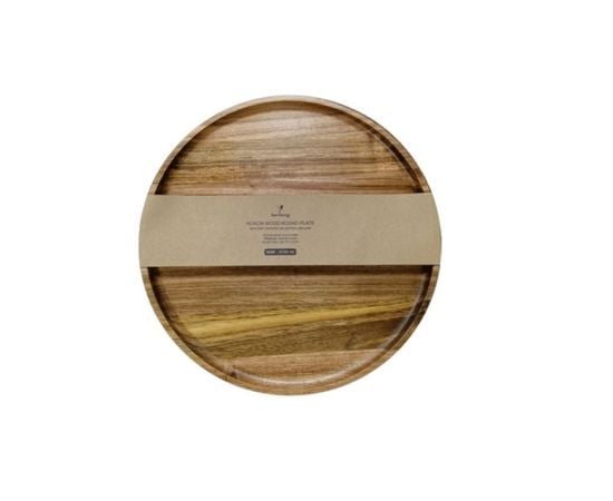 Wooden plate Berllong BAW-0122-33 33x2cm