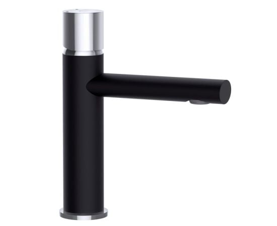 Washbasin faucet with controller Rubineta Etna-18(BK) black