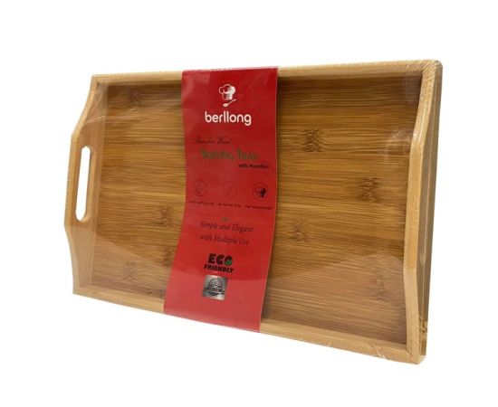 Bamboo tray Berllong BBT - 0062 37.5X24X5 cm