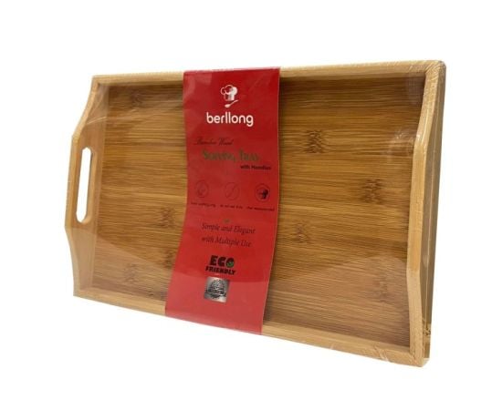 Bamboo tray Berllong BBT - 0063 40.5X27X5 cm