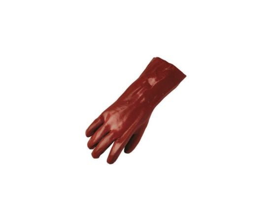 Chemical gloves EPA S09 red (with cotton lined)