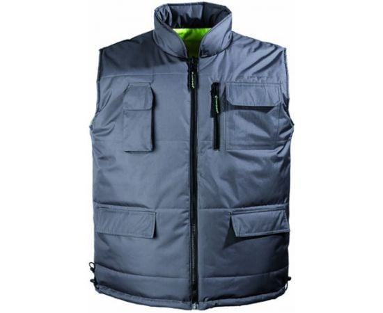 Vest reversible insulated Coverguard HI-WAY 7HWGYL L yellow