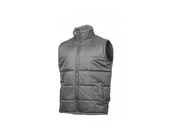 Work vest warm gray Hoegert HT5K922 M