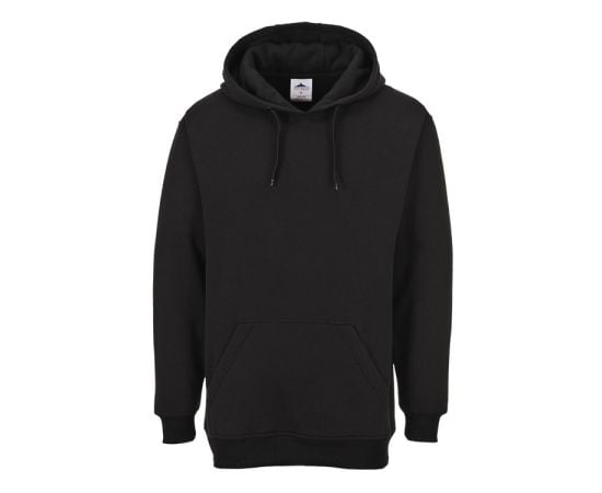 Work hooded sweater warm Portwest Roma B302BKR M black