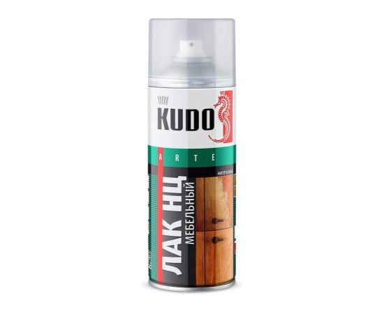 Furniture varnish nitrocellulose Kudo KU-9008 520 ml glossy