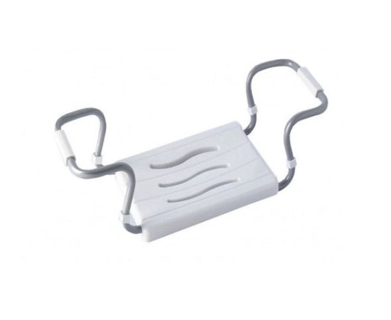 დასაჯდომი აბაზანის P. NOVA BATHTUB SEAT STEEL, WHITE