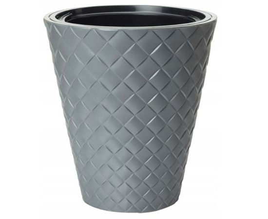 Plastic flower pot FORM PLASTIC Makata 2800-059 Ø30 concrete