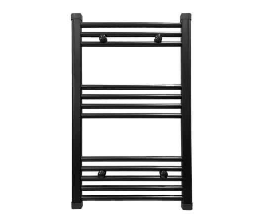 პირსახოცის საშრობი SANICA 500X800 Flat Black 12 tube