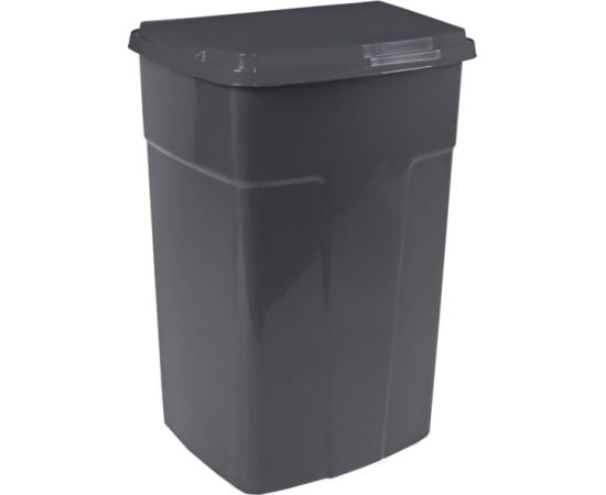 Trash can Aleana 90 l grey (122062)