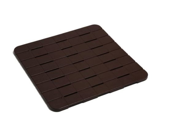 Plastic shower mat Primanova Dark-Brown