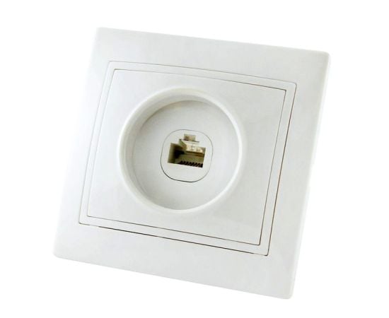 Telephone socket socket TDM SQ1814-0020 RJ11 1 sectional white