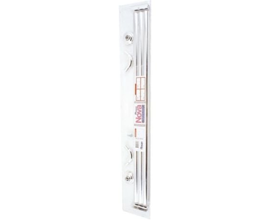 Eave P.NOVA ALU. BATHCURTAIN ROD, WHITE