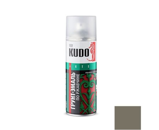 Enamel for rust KUDO KU-317042 grey 520ml