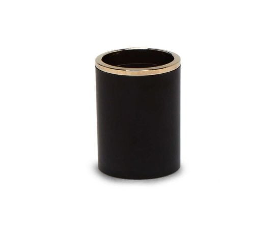 კბილის ჯაგრისების ჭიქა Primanova Lenox Black-Gold