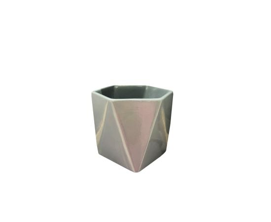 Pot ceramic gray Oriana №5 0,35l