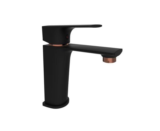 Washbasin faucet Rubineta Modena 18 BK RG black