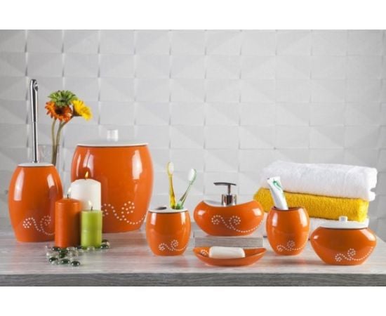 ურნა Primanova MAISON WASTE BIN W/LID ORANGE