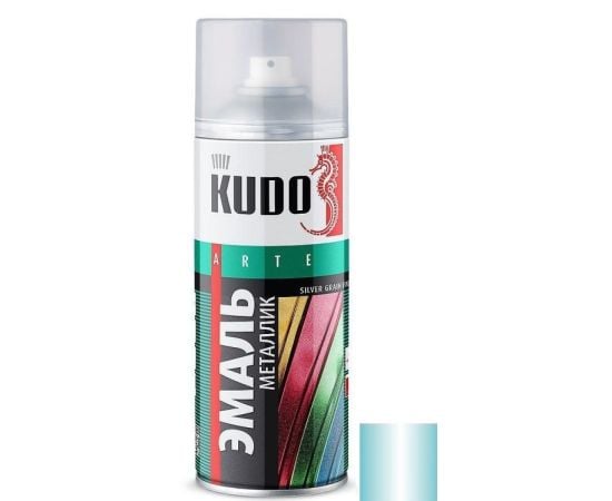 Enamel universal metallic Kudo KU-1055 turquoise 520 ml