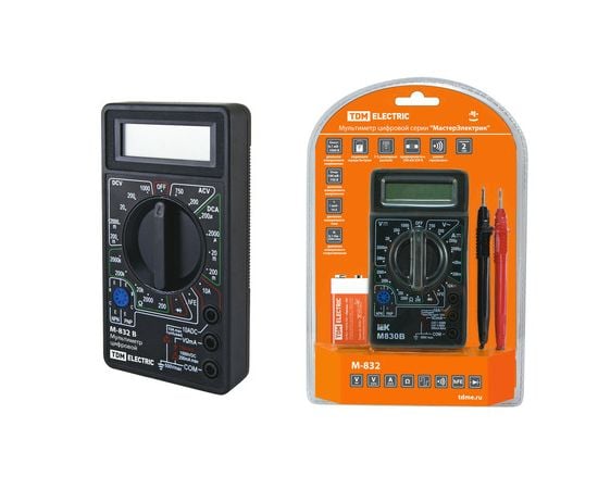 Digital multimeter series TDM MasterElektrik M-832