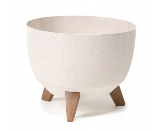 Горшок цветочный Lamela Bowl ROMA ECO 470 31,5л белый