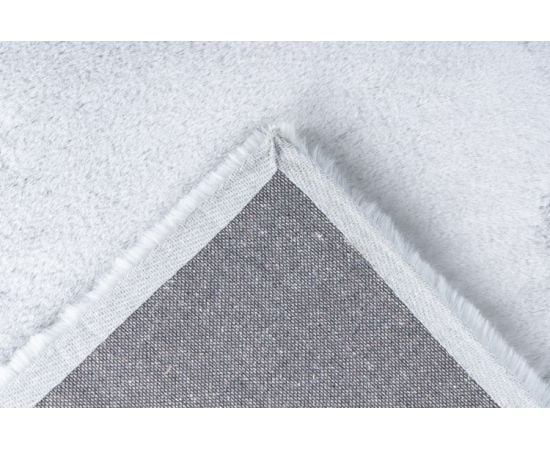 Carpet DCcarpets Heaven 90770 Silver R 160x160 cm