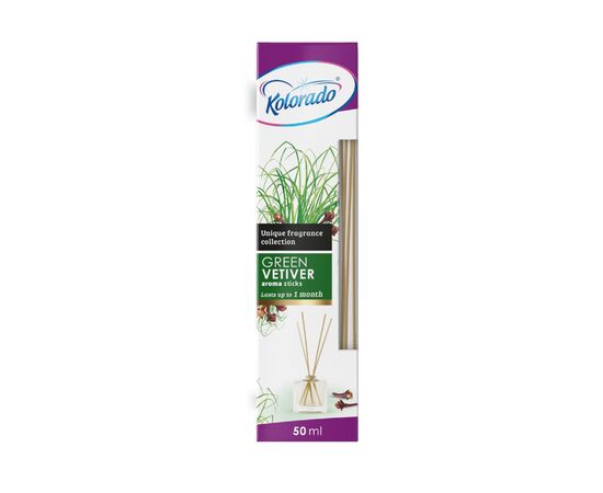 ჰაერის არომატიზატორი Kolorado Aroma Sticks ეგზოტიკური წიწვი/მიხაკი 50მლ