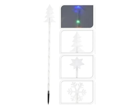 New Year decoration Garden Stick 4pcs 36led