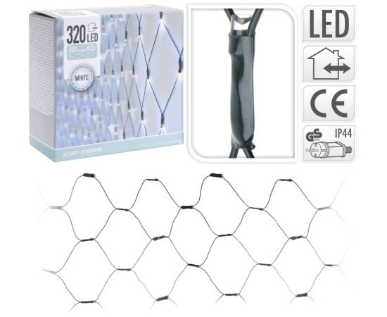 New year garland "Grid" AX8400310 320 light bulbs