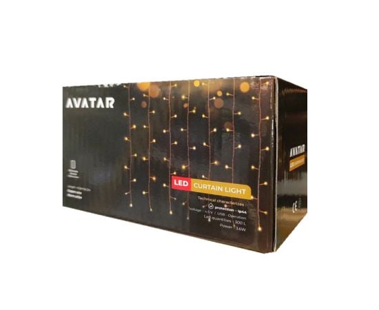 Christmas lighting Avatar 72212 2x3 m warm white