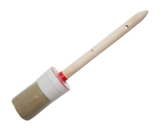 Round paint brush with a wooden handle KANA 83201410 No.14 50 mm