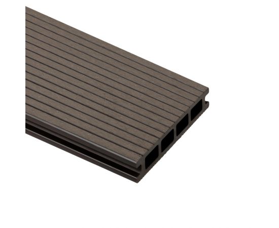 ტერასის დაფა Bergdeck S140 BB1105 Ebony 140x25x2200 მმ