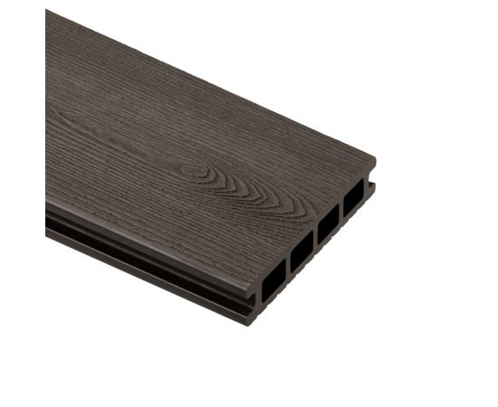 ტერასის დაფა Bergdeck S140 BB1105 Ebony 140x25x2200 მმ