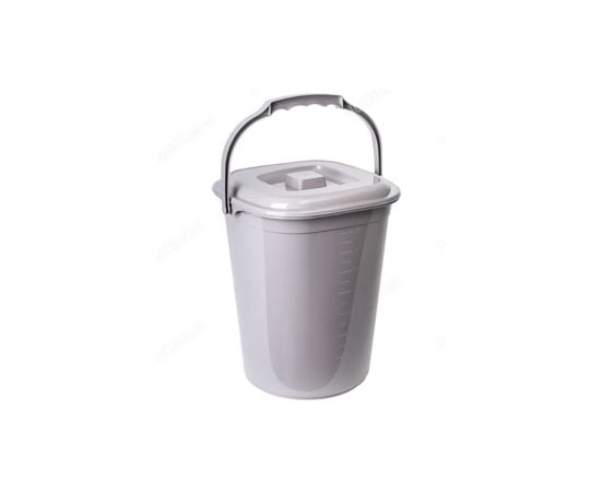 Bucket Aleana Smart with lid 9l cocoa