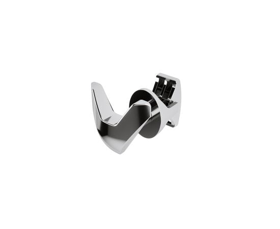 Double towel hook Terma 89027S00 Handy Vip Chrome 2 pcs