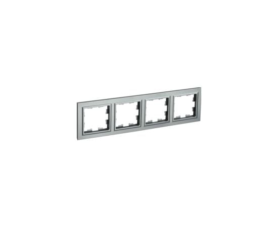 Frame IEK BR-M42-K46 BRITE 4 universal grey