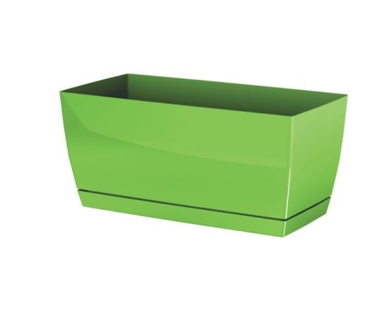 Plastic pot for flowers Prosperplast COUBI CASE DUPP 370U 240 mm green