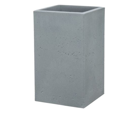 Ceramic flower pot Scheurich 240/48 C-Cube Stony grey 11 l