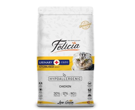 Dry food for sterile cats Felicia chicken meat 2kg