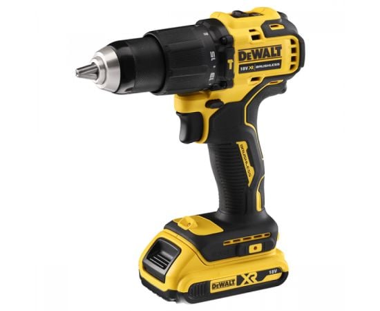 Cordless brushless impact drill-screwdriver DeWalt DCD709S2T-QW 18V