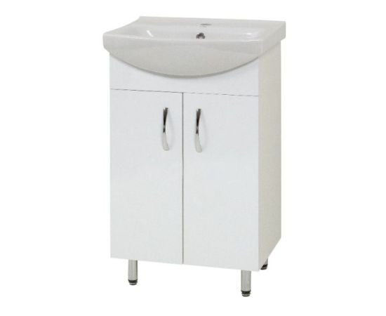 Unit Cersania-50 with washbasin White