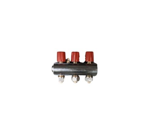 Manifold with valve ECA 3-Red