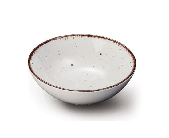 Deep plate Nature Look 413915 dark white 18,5cm