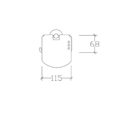 Toilet paper holder Tema 71311