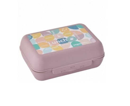 Lunch box with decor Aleana purple