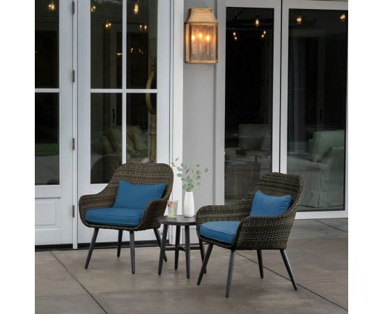 Garden furniture set table and 2 chairs JGX-0030-3