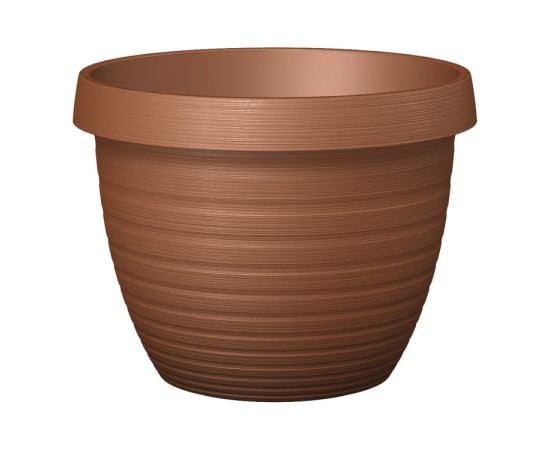 Outdoor plastic pot Scheurich Country Star 270/35 TERRACOTTA