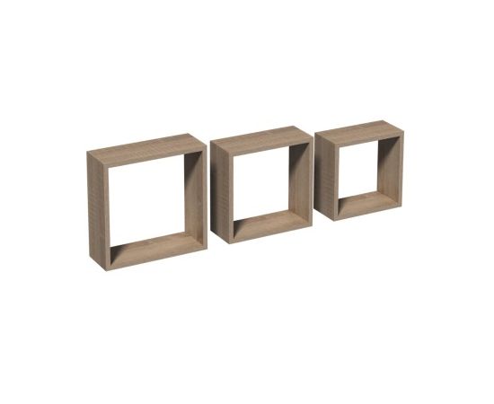 Shelves set Domax oak sonoma 3 pcs